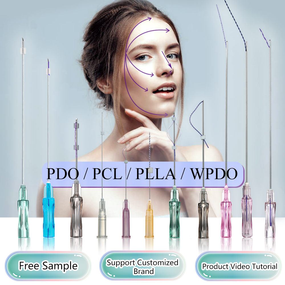 Korean Molding Cog Facial Tensioning Hilos Nose Lifting Pcl Pdo Multi Thread With CE Certified
