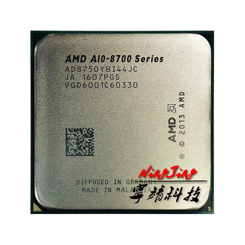 AMD A10-Series PRO A10-8750B A10 8750 3,6G 65W AD8750YBI44JC/AD875BYBI44JC Socket FM2 +