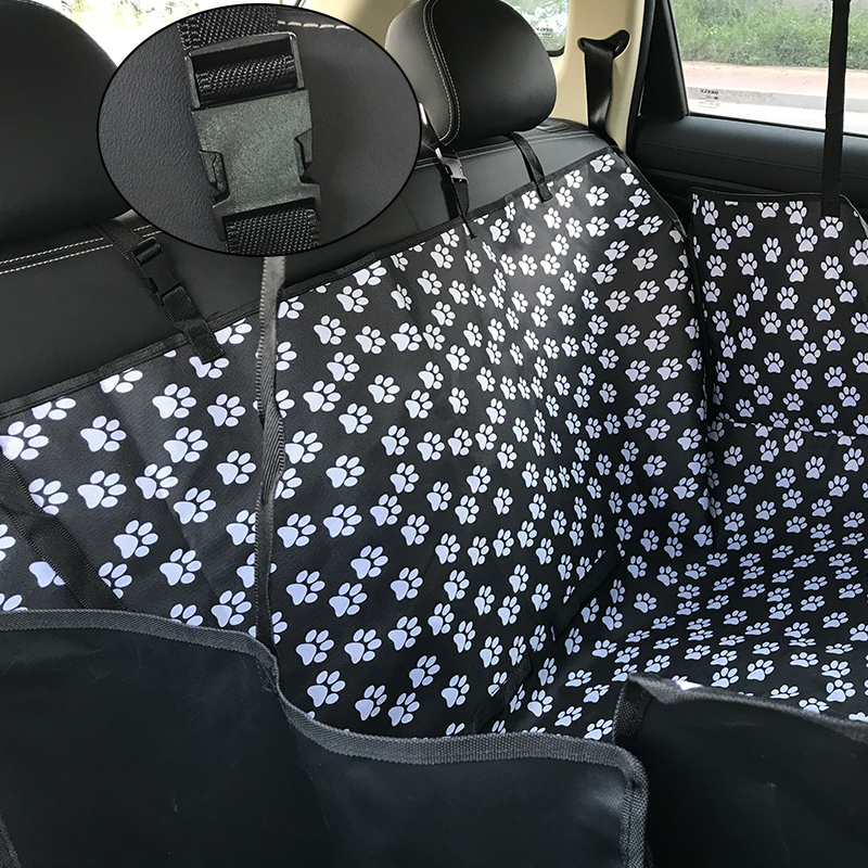 Removable And Waterproof Pet Car Seat Cover Dog Cat Car Back Seat Cover