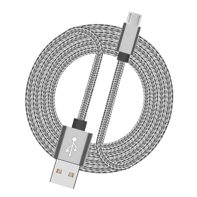 WIK-YD оптовая торговля OEM 3 м мобильный телефон на андроиде, V8 зарядное устройство Micro usb-кабель для зарядки