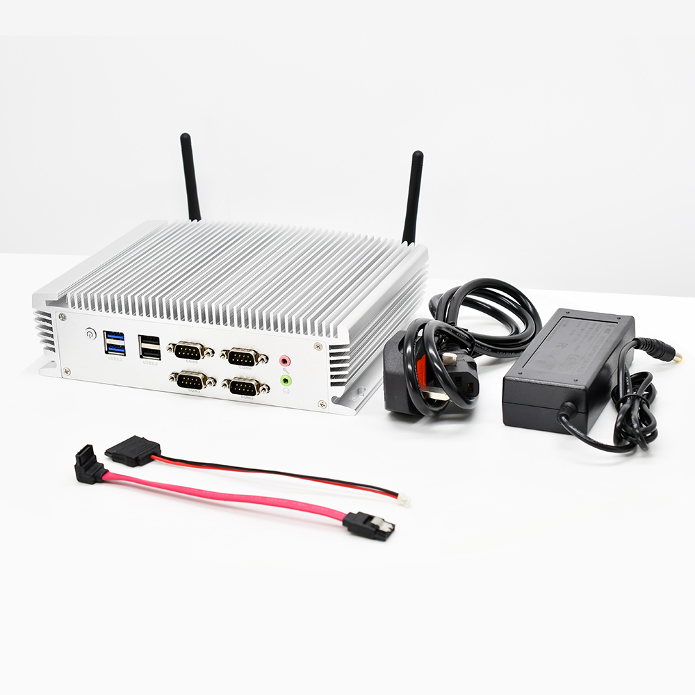 Промышленный мини-компьютер Topton 6COM Core I5 6360U 2RJ45 Lans 1VGA порт Pfsense брандмауэр маршрутизатор сервер мини-пк