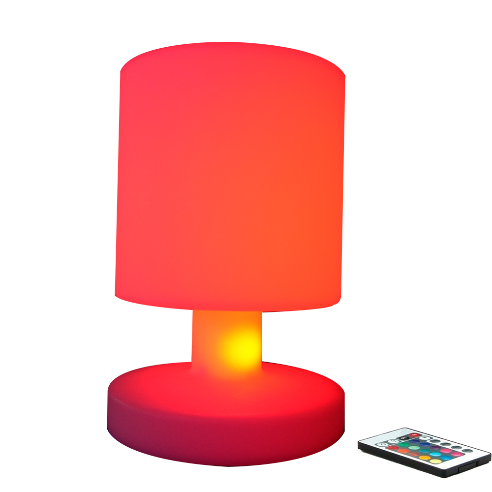 battery powered led table lamps outdoor table lamp color changing wireless restaurant modern portable led table night light lamp