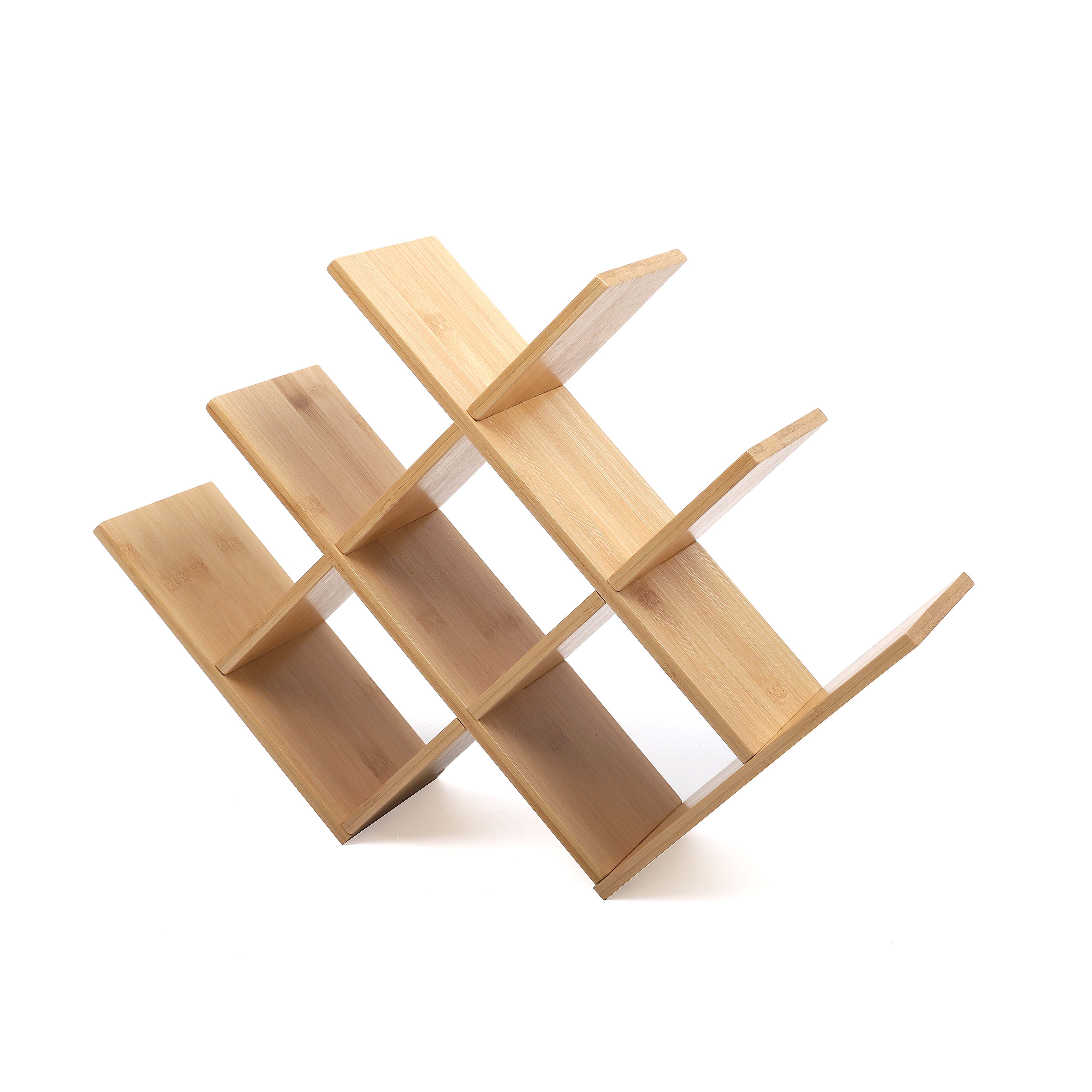 bamboo cheap spice Wine Rack Holder Display Organizer Stand Holds 8 Bottles