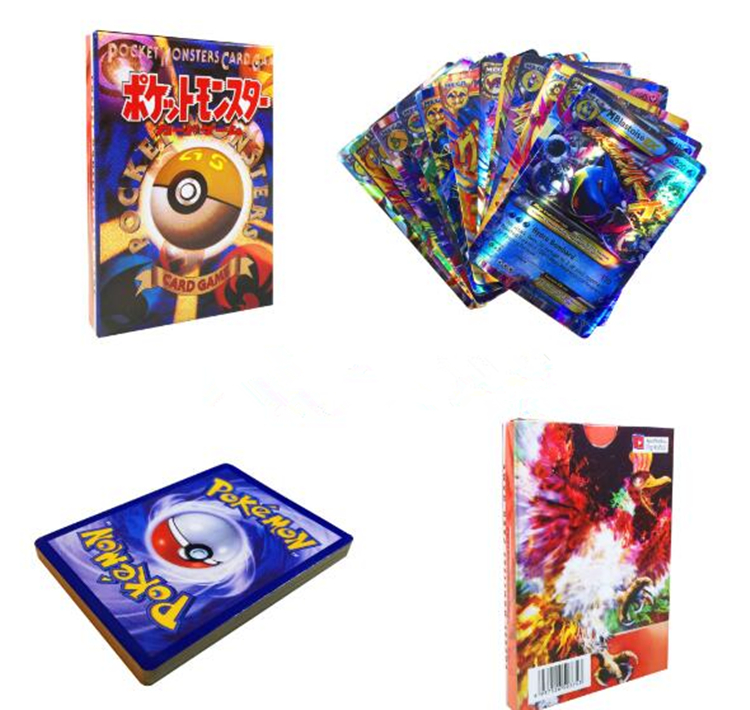 Оптовая продажа, хорошее качество, тренажер Pokemon Gx Mega Engergy, покемон-карта