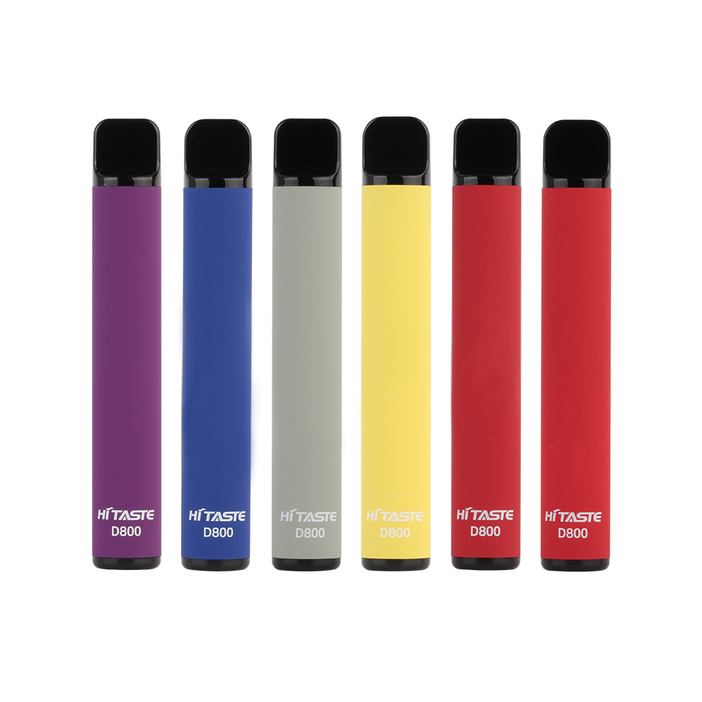 HiTaste pod vape pen, оптовая цена, Заводской магазин, стартовый комплект испарителя, 800 затяжек/1500 затяжек