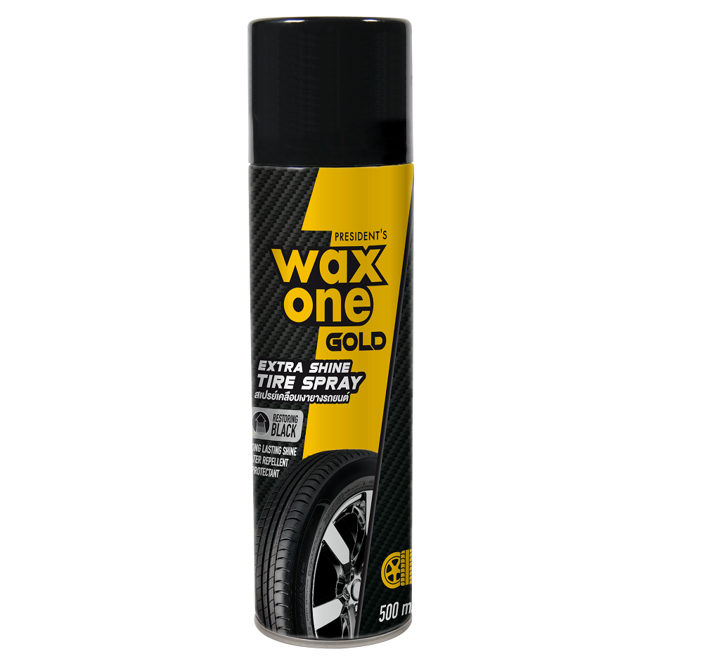 Высококачественный спрей для шин президента WaxOne Gold Extra Shine 500 мл из Таиланда