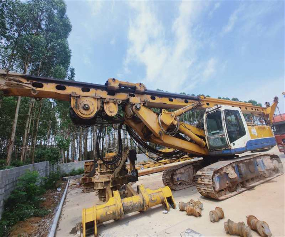 Б/у роторная буровая установка Bauer BG25c тротуарная строительная техника свайная установка Bauer BG15 гидравлическая буровая установка