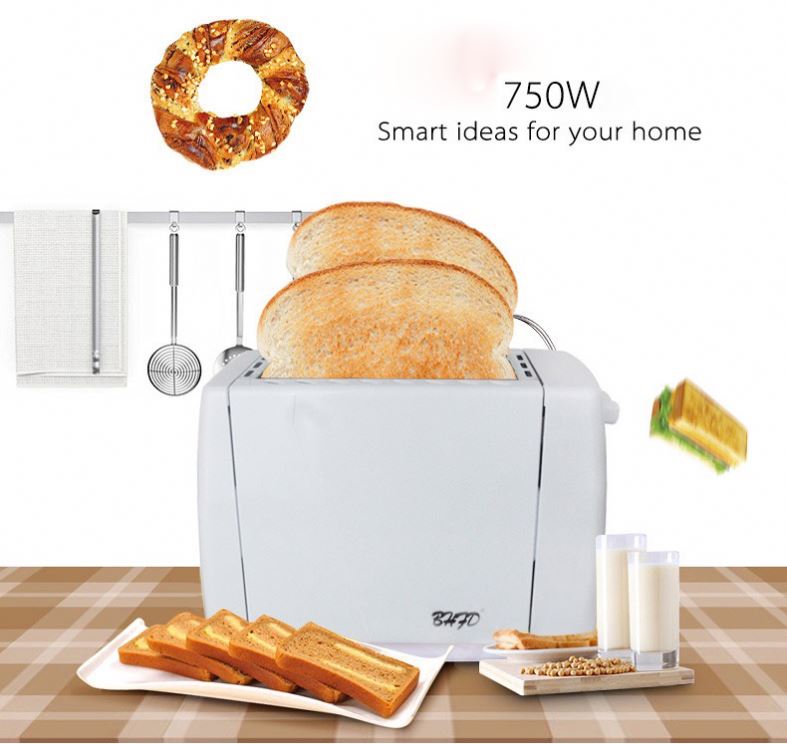 Hot Sale Kitchen Electric Bread Oven Toaster Maker Double-Side Heating Household Automatic Breakfast Toast Sandwich Maker