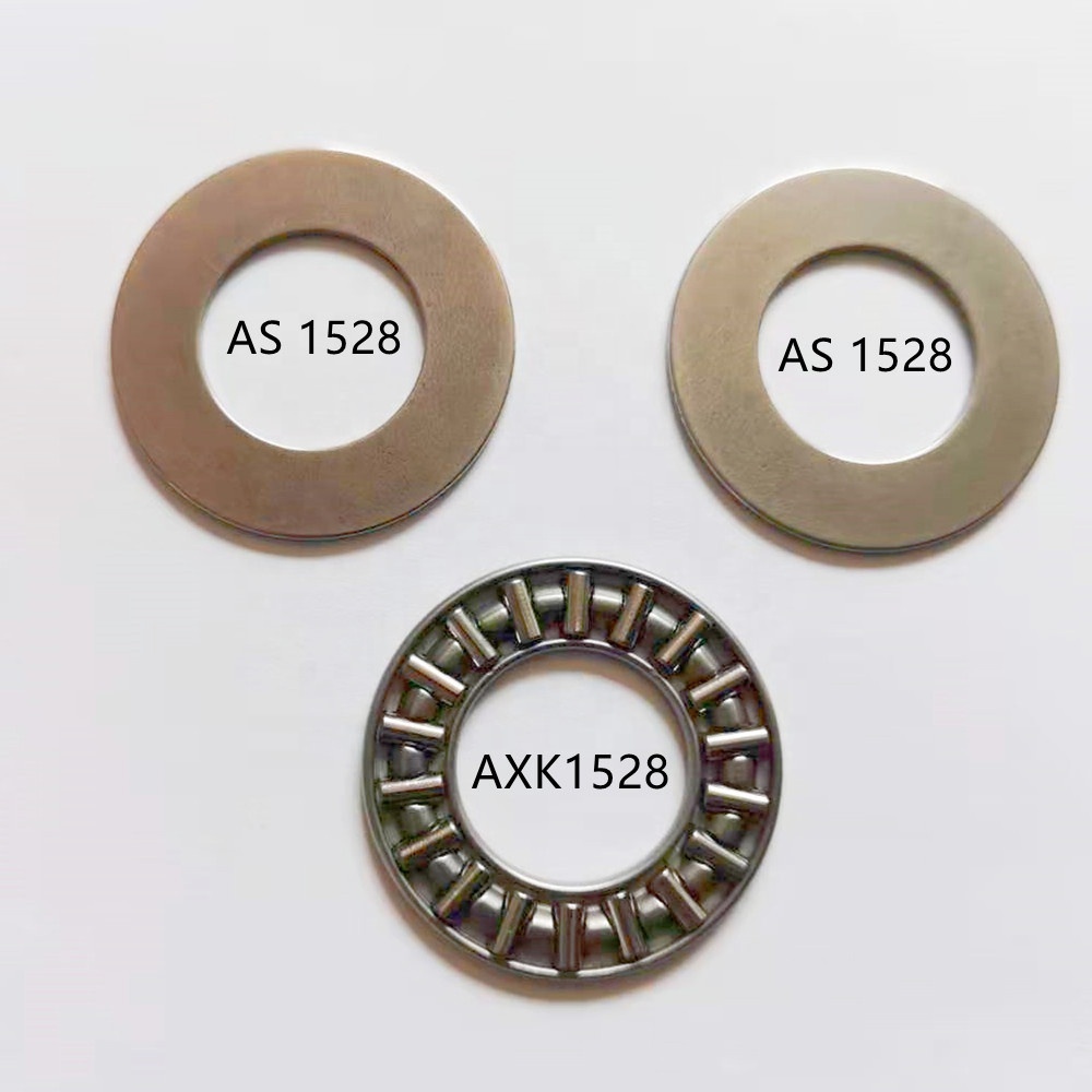 AXK1528 с двумя шайбами AS1528, плоские игольчатые роликовые упорные подшипники