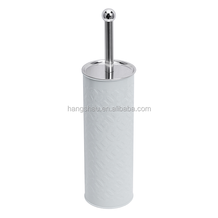 Modern Durable Toilet Brush and Holder Set for Bathroom Toilet Cleaning with Handle