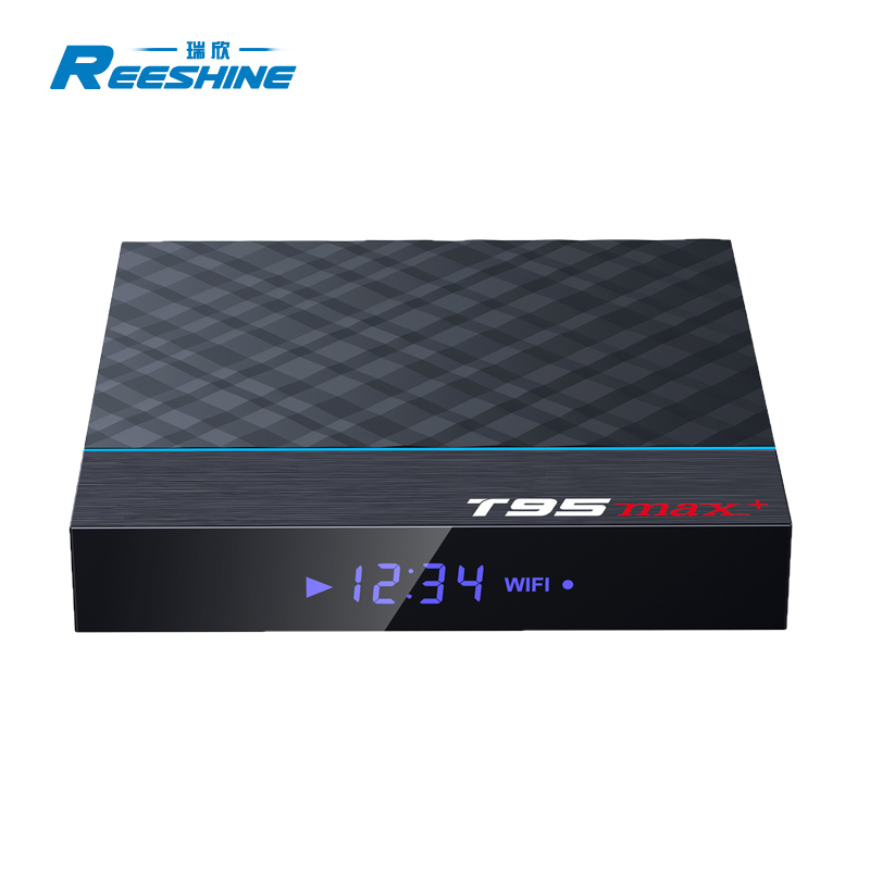 Заводская цена android tv box amlogic s905x3 ott android 9,0 tv box 4 ГБ 32 ГБ t95 max +