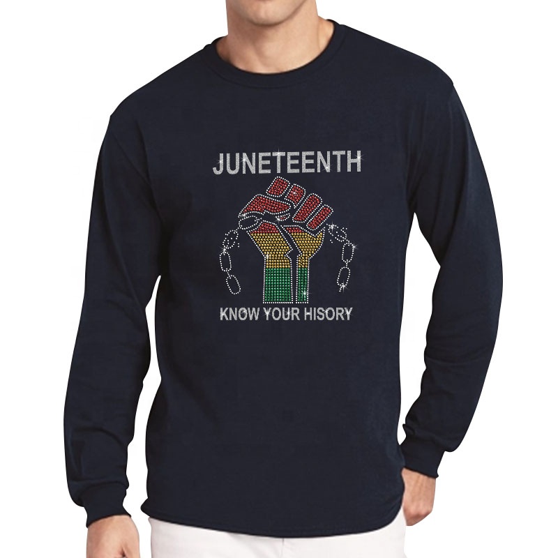 Juneteeth горный хрусталь 220g футболка Rexfitsports тренировки на заказ