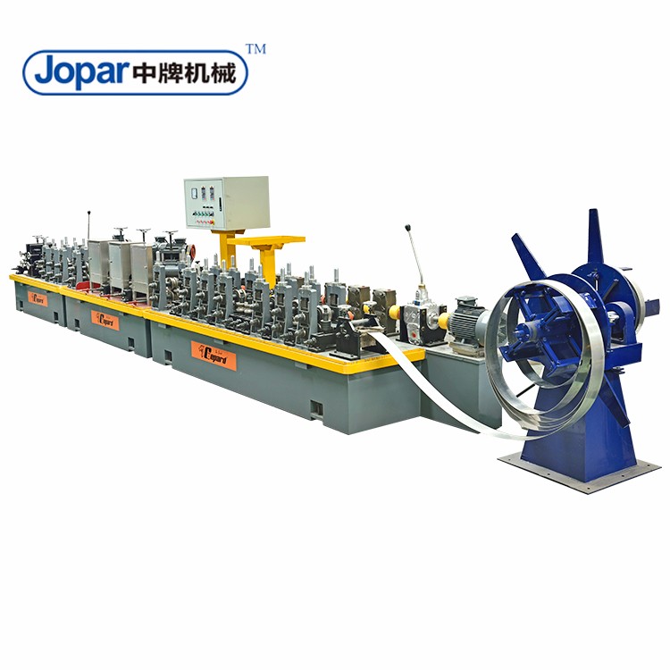 Stainless steel Pipe Making Machine India ChairTube Mill For Furniture Steel Tube Production Line