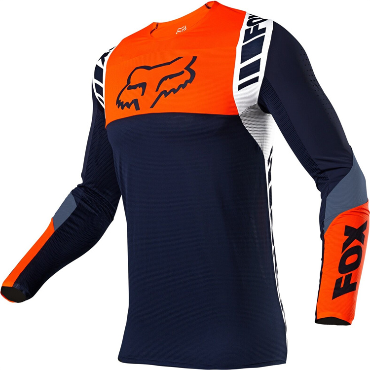 2021 Cycling wear long sleeve top men's summer short sleeve mountain bike cross country motorcycle wear jersey motocross