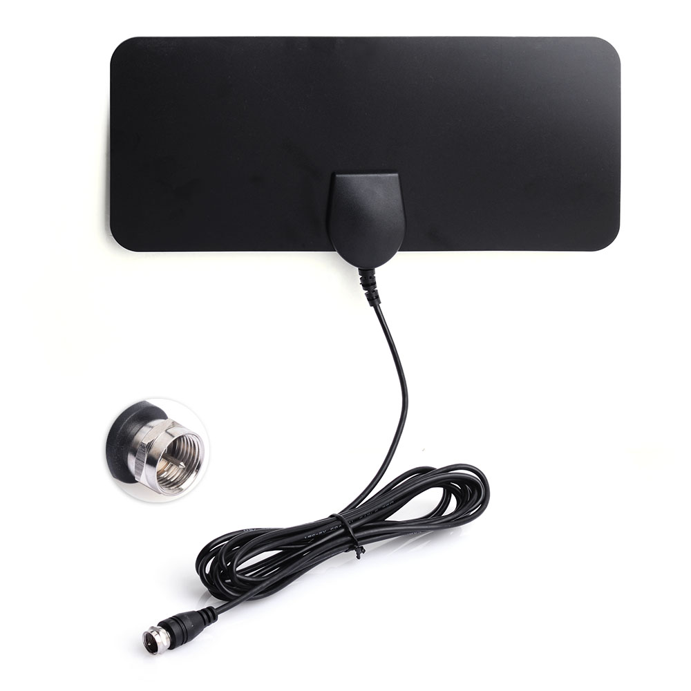 Цифровая ТВ-антенна HDTV с бесплатными HD-программами, многонаправленная USB-антенна с радиусом действия 23 мили, усиленная цифровая комнатная ТВ-антенна переменного тока