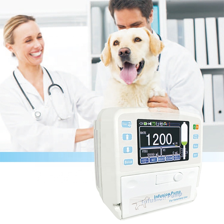 vet veterinary infusion pump including Heating function
