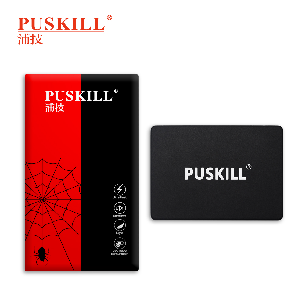 Puskill Wholesale high quality sata3 120gb 128gb 240gb 256gb 360gb 480gb 512gb 1TB ssd Solid State Disk