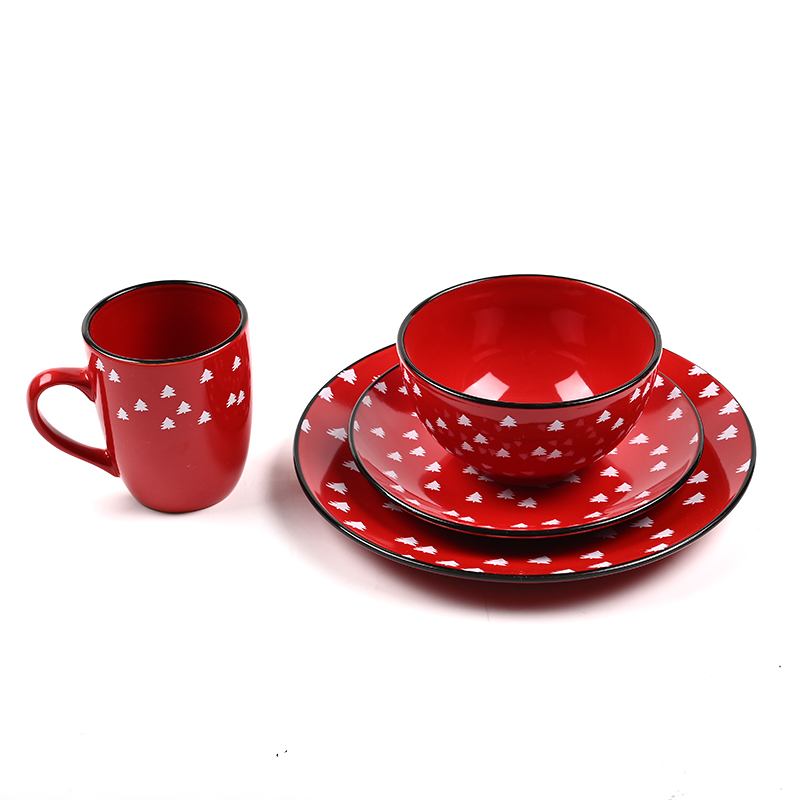 OEM Juego De Cena Kitchen Plates Set Dinner Dinnerware Ceramic