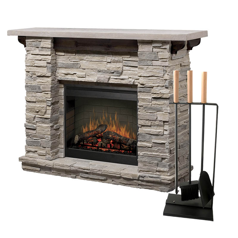 High Quality Black Metal Fireplace Tools Set For Sale