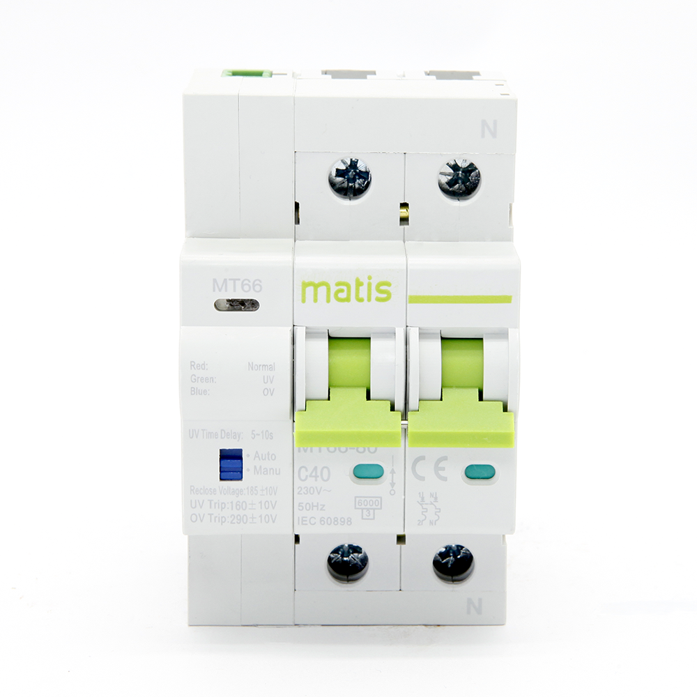Matismart MT66PV 2P 40A Защита от перенапряжения для солнечной панели
