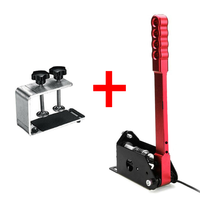 PC 14 Bit SIM USB handbrake with Clamp for Racing Games G25/G27/G29/T300/T500 FANATECOSW