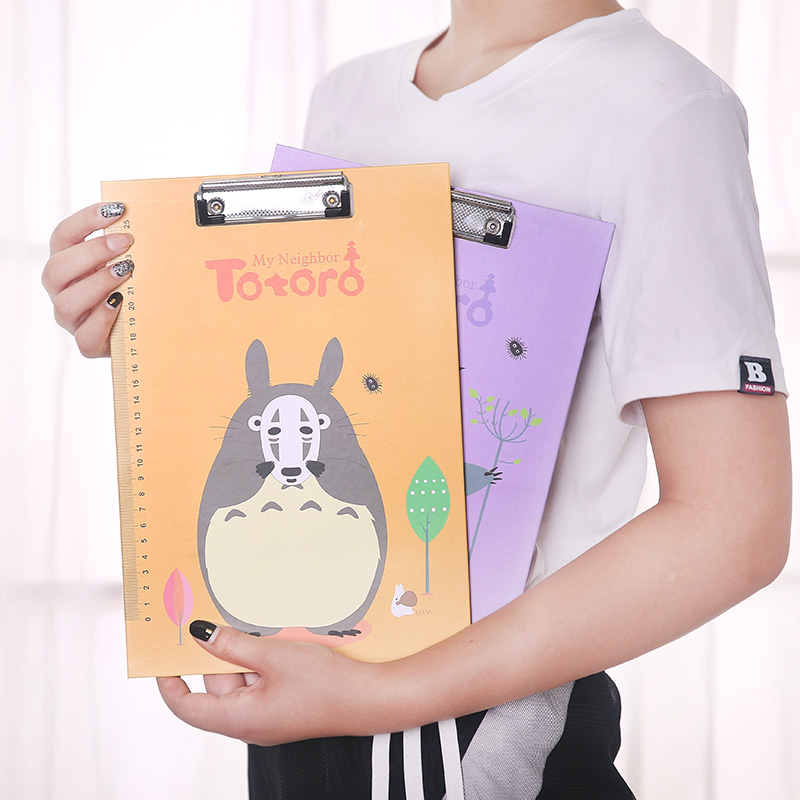 Дропшиппинг totoro A4 записывающая бумажная папка для бумаг сделанная на заказ нержавеющая сталь