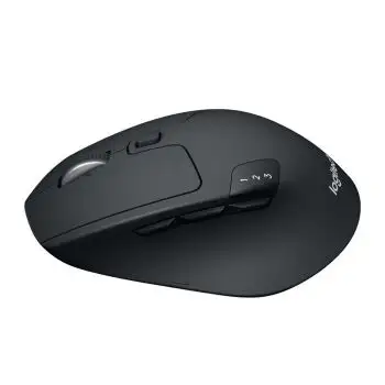 Logitech M720 отличная Двухрежимная беспроводная мышь Боковая кнопка большая ручная мышь Удобная черная мышь