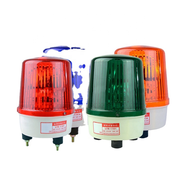 LTE1161 160mm 35W DC12V 24V AC110V 220V Mini Rotator warning light