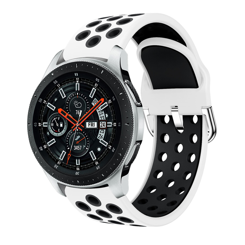 Силиконовые 22 мм браслеты для Samsung Galaxy Watch 46 мм Gear S3 Classic/Frontier Galaxy Watch 3 45 мм браслет для Huawei GT