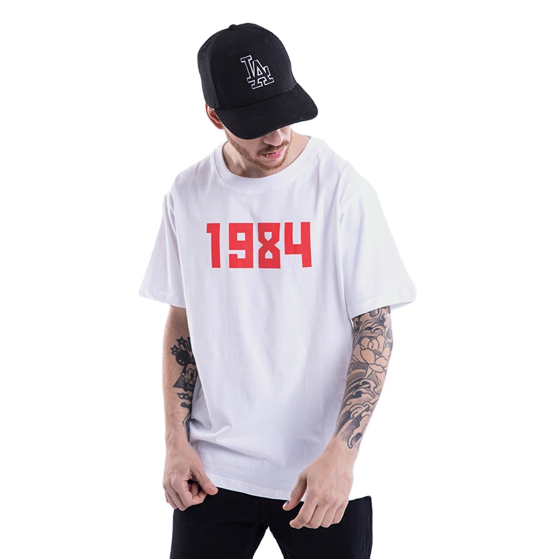 Custom printing logo organic cotton tshirt famous brand t shirt men plus size in high quality