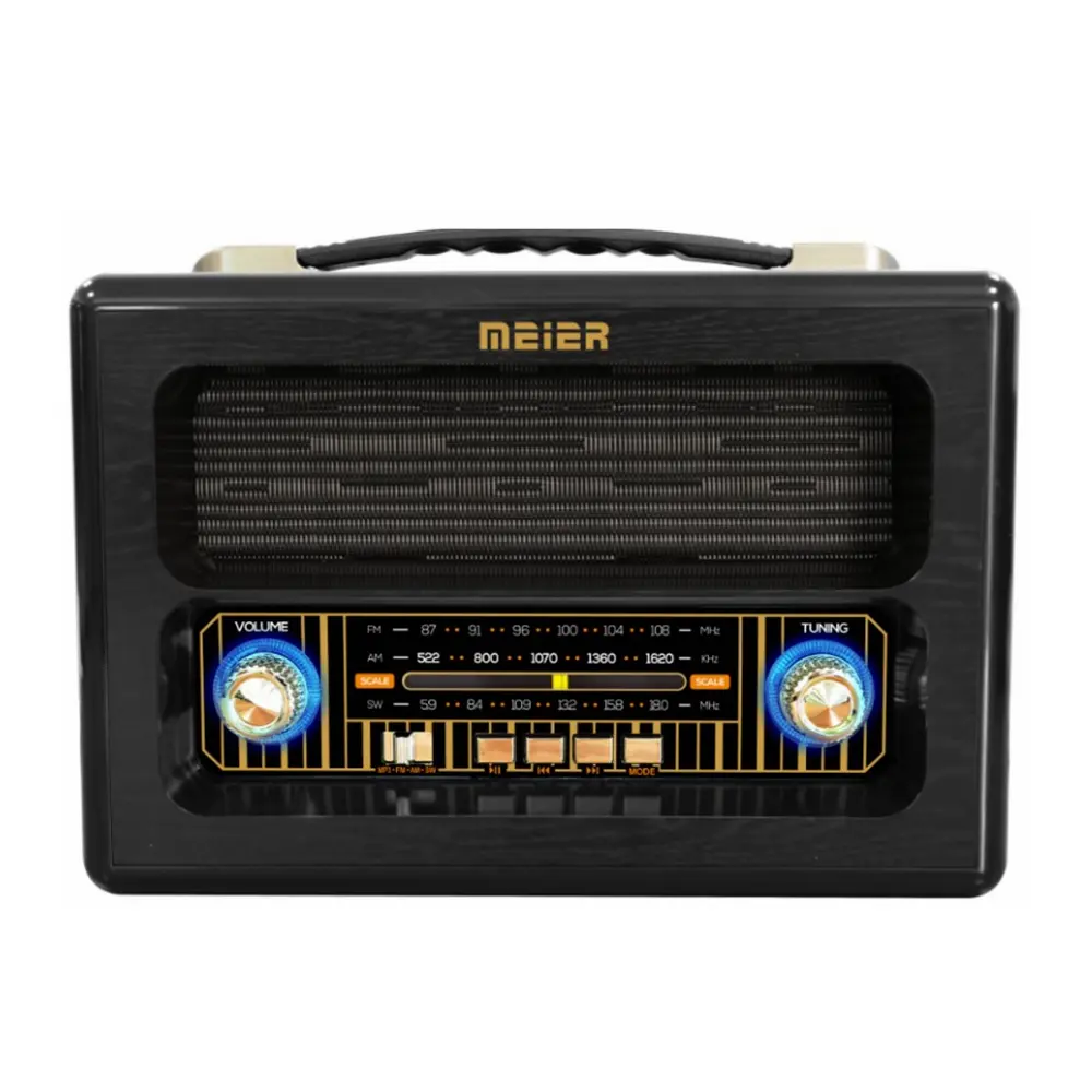 portable wireless speaker 18650 rechargeable battery radio home desk radio speaker
