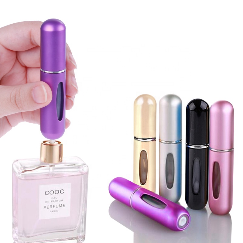 5ml 8ml Portable Travel Mini Pefume Bottle Container Packaging Refillable Perfume Spray Bottle Empty Cosmetic Perfume Bottles