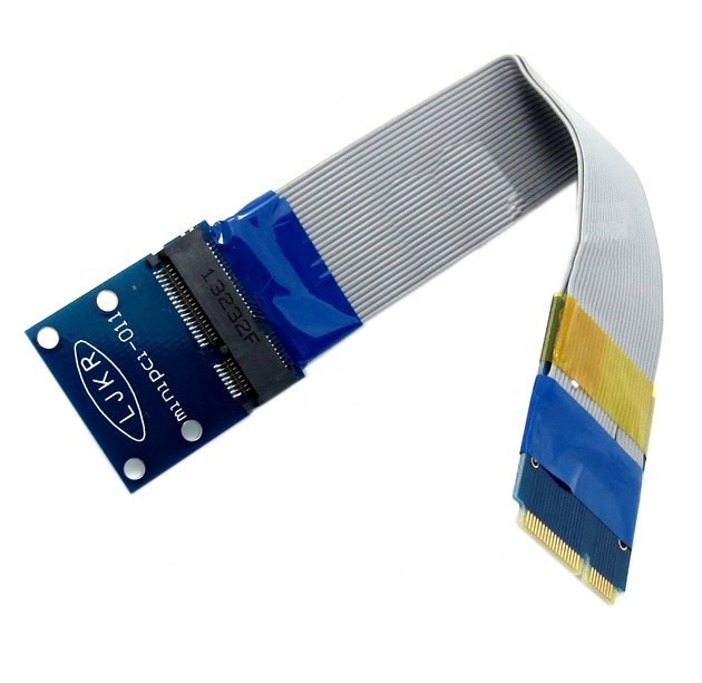 PCI Express MINI PCI-E 52 Pin сетевая карта ноутбука, гибкий удлинитель ленты, кабель адаптера 15 см