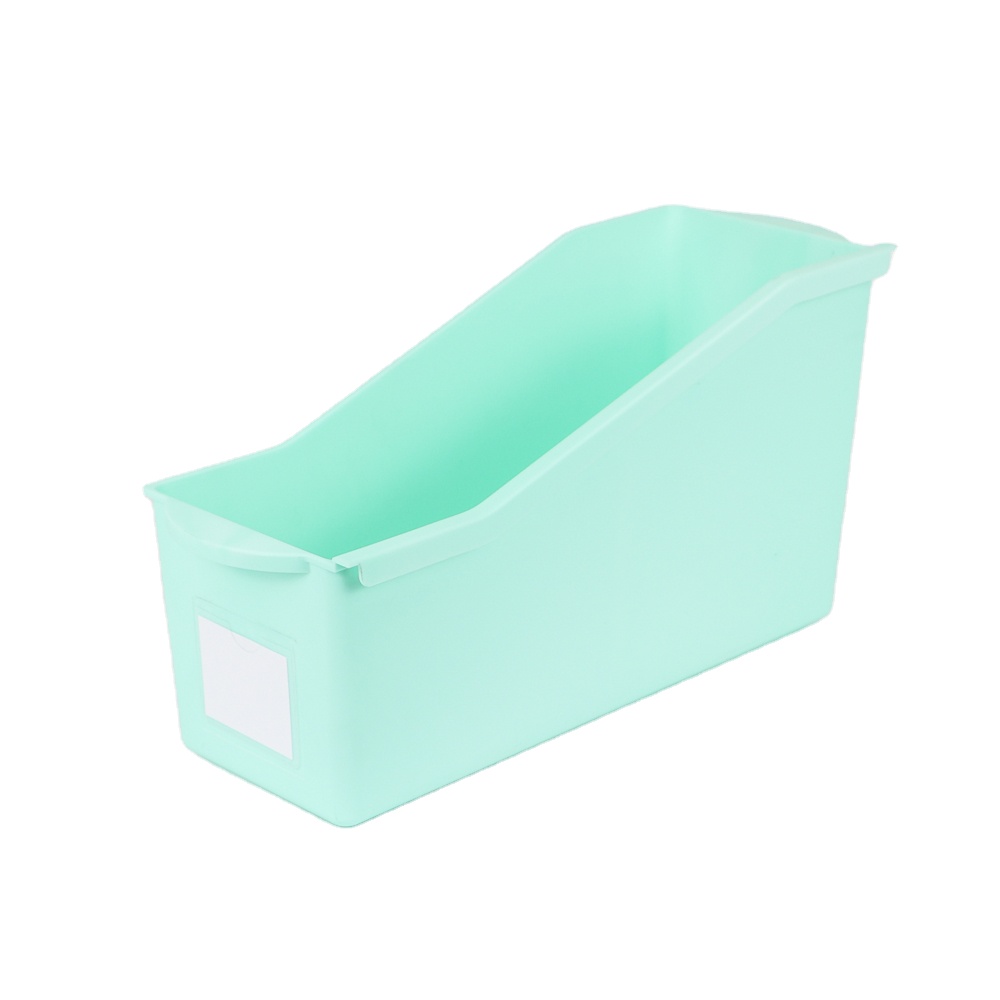 Good Selling Plastic Organizer Modern Doubre File Colorful Floor Black School Locker Book Bin Magazine Holder