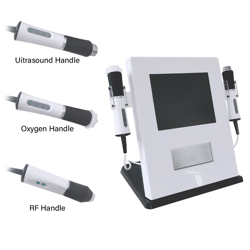 3 in 1 CO2 Bubble Oxygen Infusion Jet Peel Face Lift & Tightening Beauty Skin Care Machine Exfoliate Oxygen Facial Tool