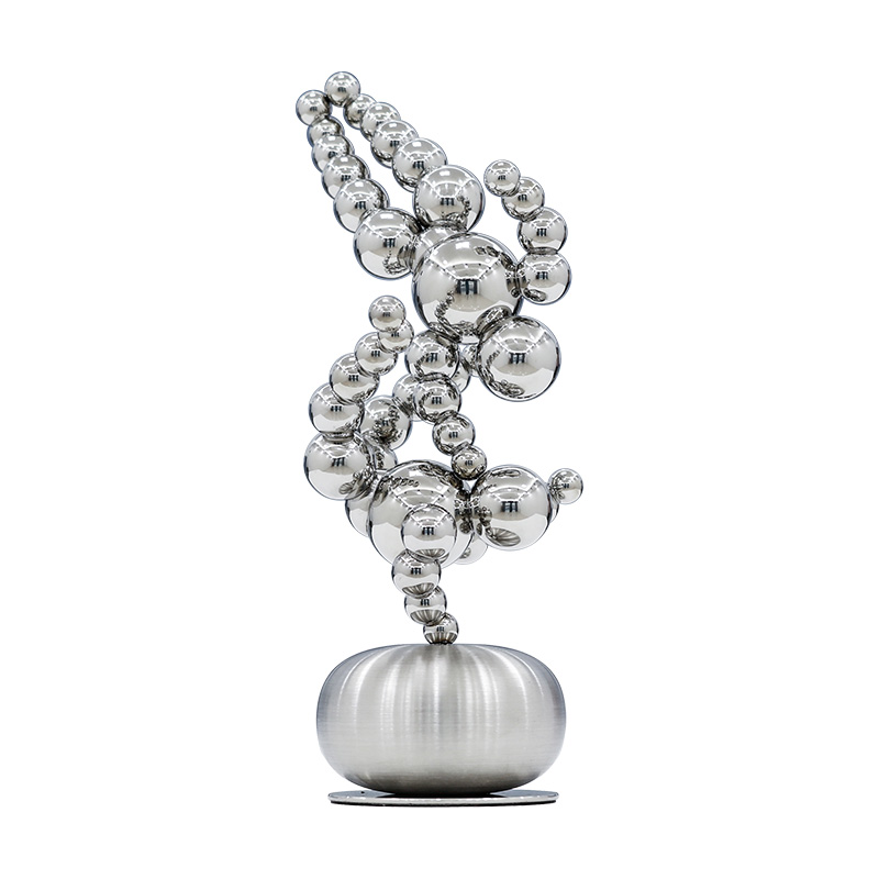 New Design Daily Life Office Inspirational Metal Ornaments Stainless Steel Art Crafts
