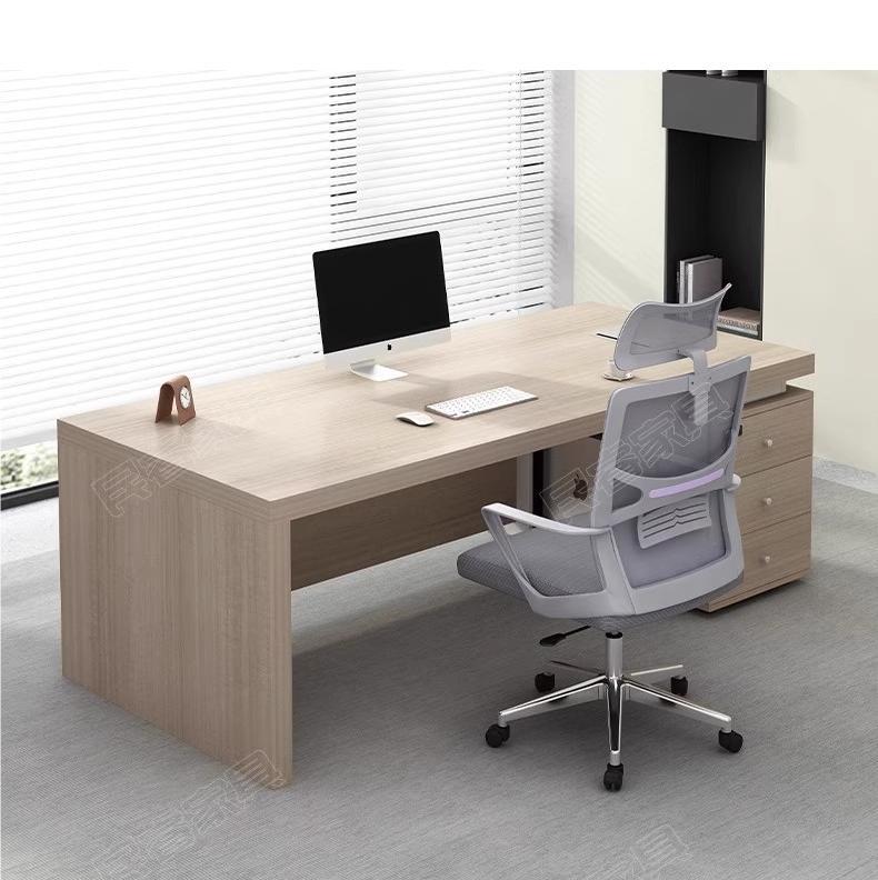 Luxury Glass Desk Boss Modern Office Furniture Commercial Executive Office Table Glass Office Table