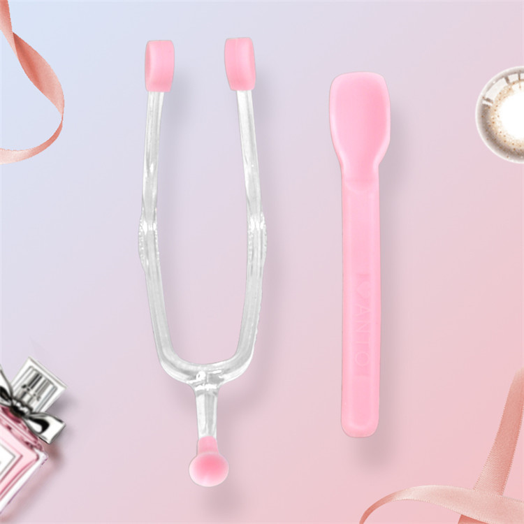 Custom Eye Care Inserter Silicone Soft Tip Tweezer Stick Set Contact Lens Cases