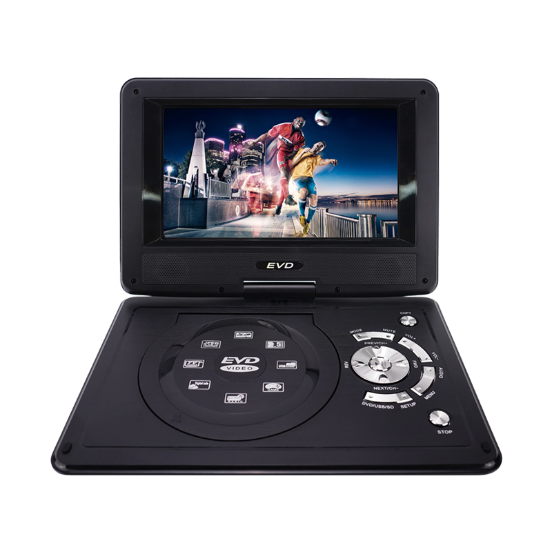 TNT STAR TNT-980 Bulk 9" 10" 12" 13" 14" Portable EVD DVD Player Color TFT LED TV / DVD