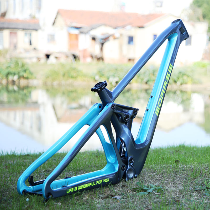 BOARSE carbon fibre soft tail ENDURO Speedway Forest-road 29inch DH frame