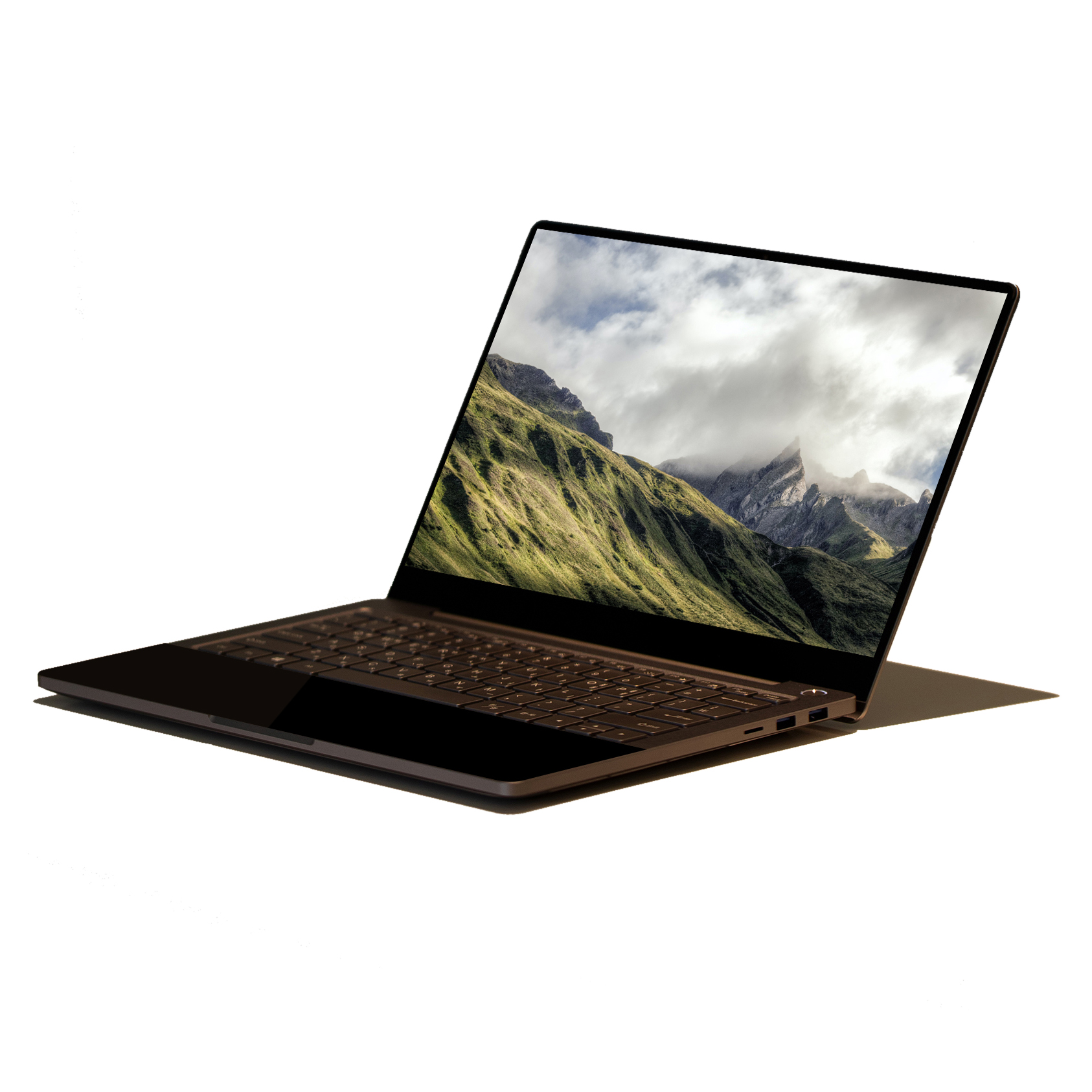 Цена по прейскуранту завода-изготовителя i7-10510U ноутбук компьютер игровая 512GB SSD отпечатков пальцев разблокированная 8G RAM Win10 14-дюймовый 3840*2160 UHD Type-C для ноутбука