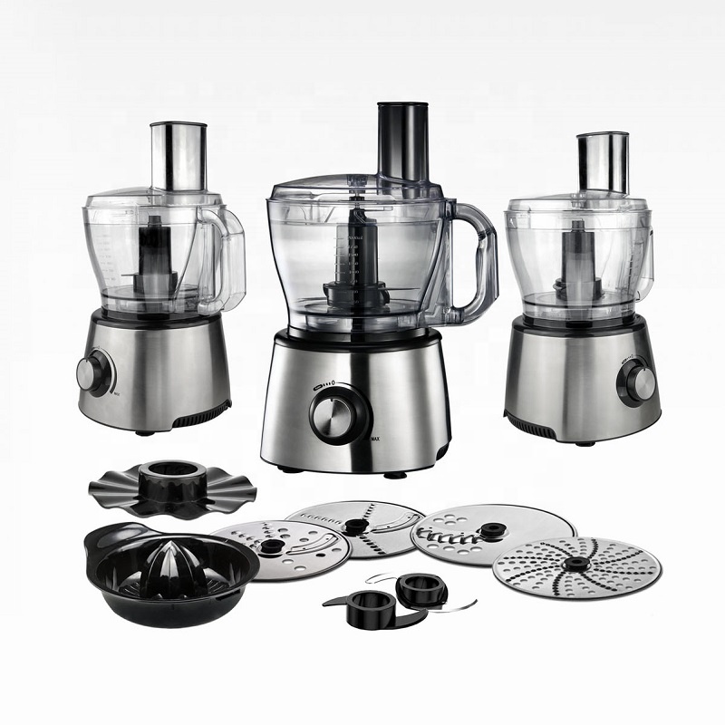 Кухонный комбайн Multi-pro с блендером и мельницей, 220 В, 800 Вт, 3 л, микшерная чаша без бфа и стеклянный кувшин л, с переменной скоростью