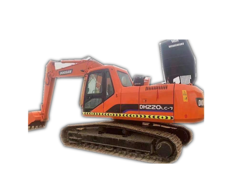 Б/у экскаватора DOOSAN DH220-7 для продажи, гидравлический экскаватор по низкой цене