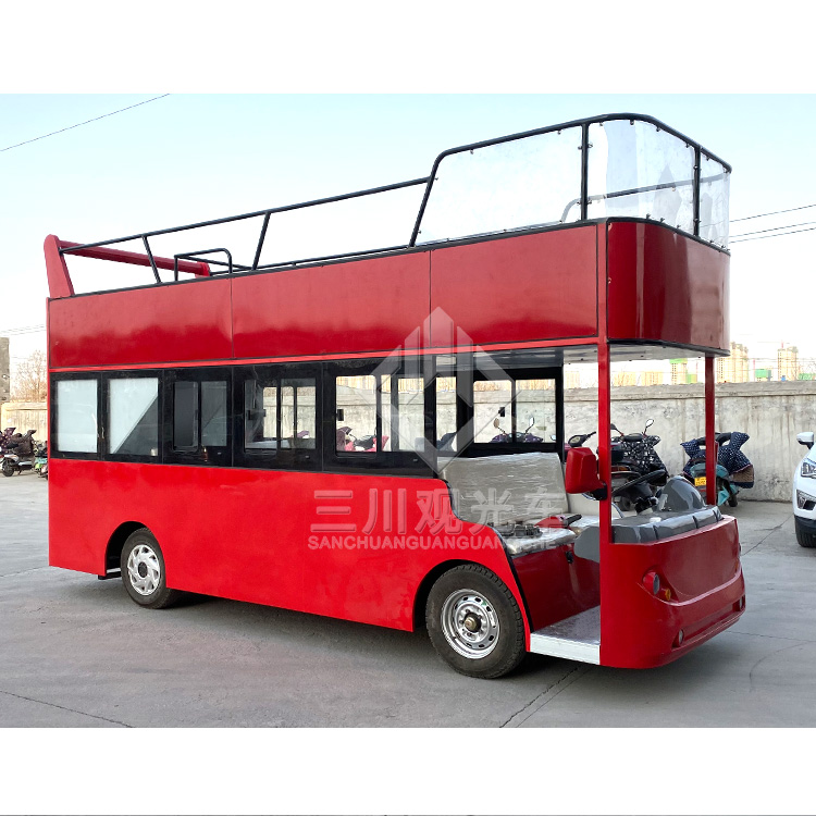 Sanchuan Electric Sightseeing Double Decker Bus
