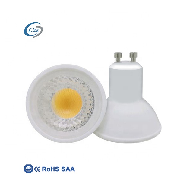 CE RoHs сертификаты 85-265V GU10 MR16 керамический 3W 5W 6W светодиодный прожектор COB