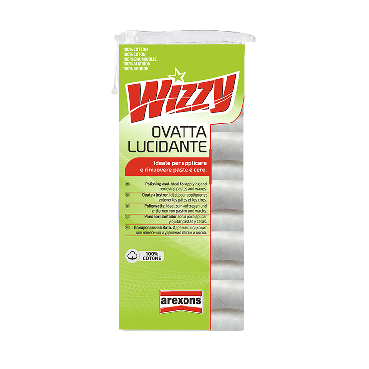 Вата для полировки Wizzy-продукция для ухода за автомобилем, вата из хлопка для автомобиля