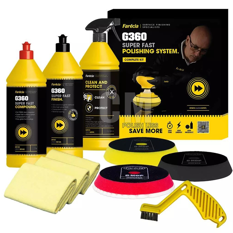 Car Polishing Wax Paint Rubbing Compound Farécla G360 Super Fast System Compounding Range Quick Detailer G3 WAX