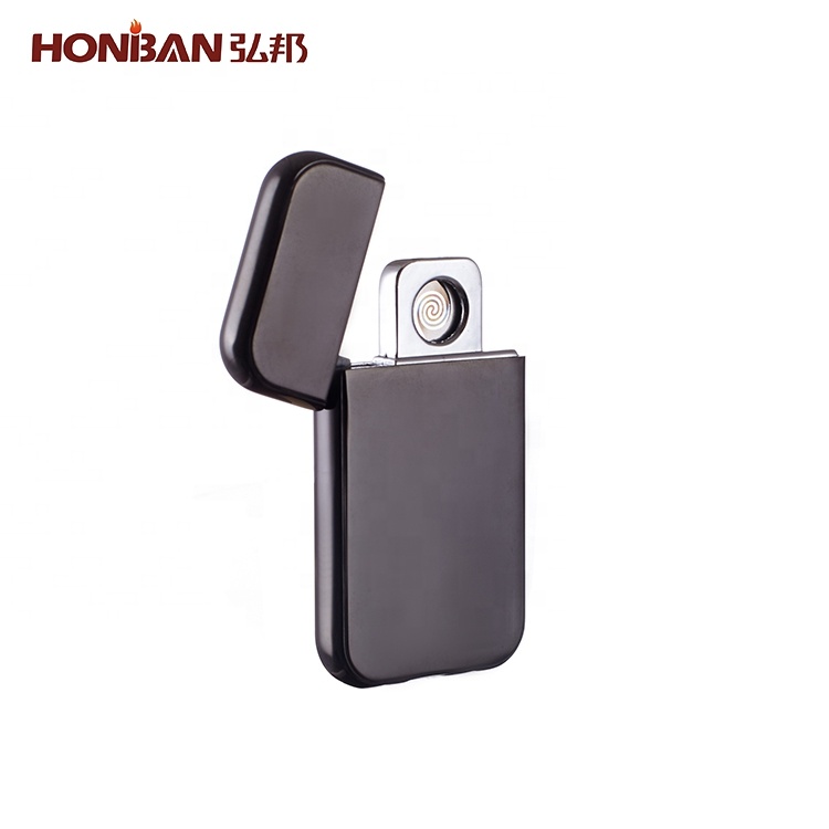 Ветрозащитная электронная перезаряжаемая USB-зажигалка Honban 7,9*2,8*1,5 см