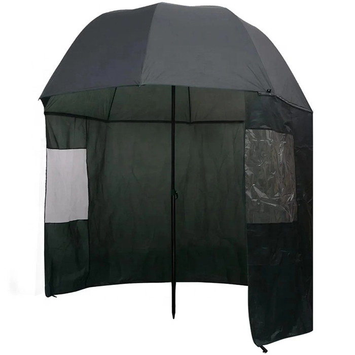 Factory Direct Sale Large Patio Fishing Tent Umbrella With Full Shelter