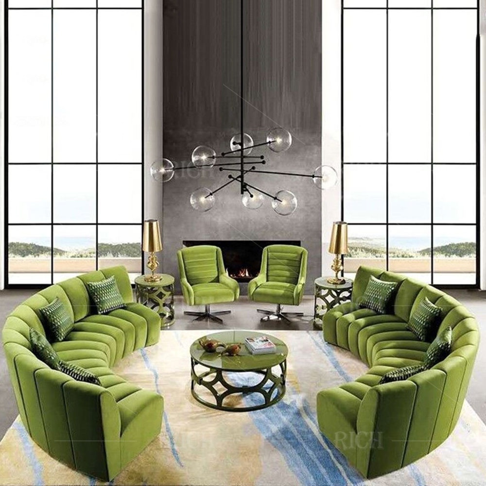 new simple design restaurant round semi circle booth sofa modular modern fabric luxury restaurant sofa booth seating booth sofa